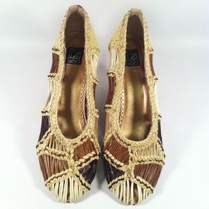 SOLD Not Rated Woven Wedges